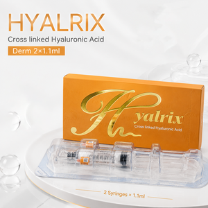 Hyalrix Professional, acide hyaluronique, produit de comblement dermique pour le remodelage des lèvres, les soins des rides du visage et les applications esthétiques. - Product Image 1