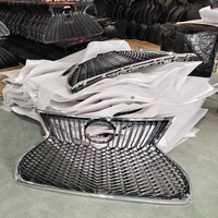 Kit de carrosserie de conversion facile à installer pour Toyota Camry version américaine 2012-2014, mise à niveau facelift, phares LED DRL, calandre de pare-chocs avant