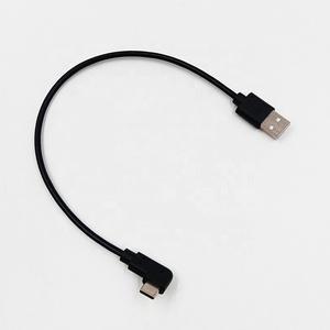 Câble USB-A vers USB-C <span class=keywords><strong>coudé</strong></span>, USB-C à angle droit, câble de charge USB-C à 90 degrés - Product Image 2