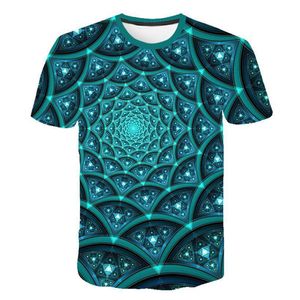 Camiseta de verano 2022 para hombre, ropa de marca, cuello redondo, manga corta, camiseta de animales, Camiseta con estampado <span class=keywords><strong>Digital</strong></span> 3D de León, talla grande - Product Image 3