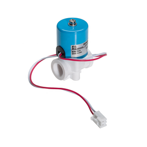 Meishuo ltd válvula solenóide elétrica, válvula de entrada 12 / 24v dc para sistema de filtro de água reversa ro - Product Image 2