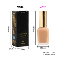 Fond de Teint Liquide Matifiant Waterproof en Gros sous Marque Blanche, Crème Végétalienne Contrôle Sébum, Correcteur Personnalisable avec Logo pour Tous Types de Peau