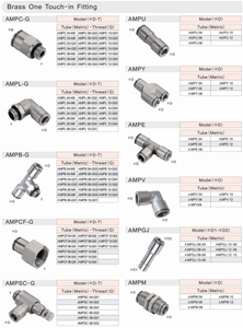 Raccords pneumatiques en laiton ALITAIR <span class=keywords><strong>AMPM</strong></span> à connexion rapide - Product Image 6