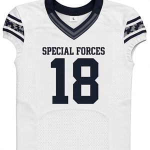 Camiseta de Fútbol Americano de Manga Corta de Verano, Transpirable, de Secado Rápido, que Absorbe la Humedad, de Alta Calidad, Talla Personalizada, Nuevo Uniforme de Moda - Product Image 1