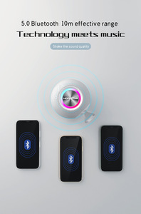 HOPES TAR H52 portátil inalámbrico impermeable altavoz de diente azul al aire libre FM Subwoofer centro de música sistema de sonido altavoz 1500mAh - Product Image 5