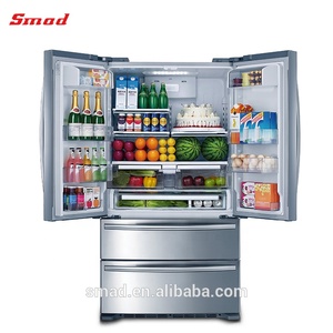 R600a Side-by-Side <b>Refrigerator</b> With Single Ice Maker (pearly White) - Product Image 4