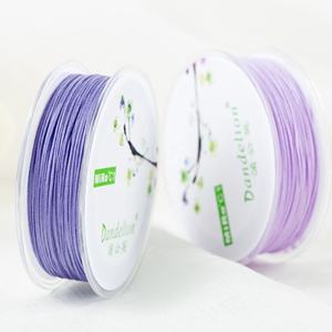 Dandelion C1 0.5&0.9mm 061 # ~<span class=keywords><strong>120</strong></span> #   Cordon de bijoux coloré, cordon en nylon, accessoires de bijoux, matériel pour bracelets et colliers, <span class=keywords><strong>120</strong></span> couleurs - Product Image 1