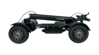 ESWING Stock entrepôt US Livraison gratuite Trottinette de golf électrique 2400W avec siège et parapluie, Buggy de golf 18 trous