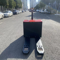 Outil de transport à usage d'entrepôt élévateur à main walkie roues électriques de 10 tonnes transpalette chariot