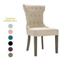 Modern Dining Furniture, Fabric Side Chair
