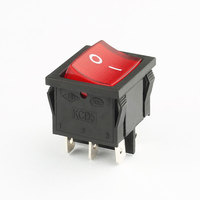 Interrupteur à bascule double pôle marche-marche KCD5 12V LED 6 broches