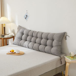 Coussin de tête de lit minimaliste en polyester et coton doux, oreiller de soutien lombaire pour lit, canapé, dortoir, chambre à coucher, chaise tatami - Product Image 3