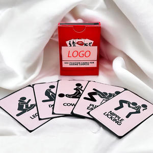 Personalizzabile per adulti carte da gioco di Poker stampato di azione sessuale divertente carta educativo gioco di carte da letto comandi Logo - Product Image 2