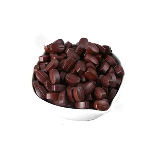 الجملة مخصصة 100g/حقيبة قهوة فورية الحلوى مضغ أقراص مع مختلف النكهات يمكن تخصيص OEM