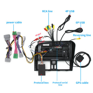 กล้องมองหลังติดรถยนต์สำหรับ Volvo <span class=keywords><strong>S60</strong></span> Xc60 พร้อมเครื่องเล่นดีวีดีในตัว ระบบนำทาง GPS เครื่องเล่น MP5 รองรับ Android Auto Carplay และวิทยุ FM - Product Image 3