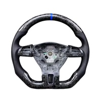 Volant en cuir semi-cuir sans garniture centrale pour Volkswagen pour VW Golf R 6 7 MK6 MK7 MK7.5 GTI Jetta Passat CC