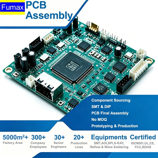 Automation Motion Controller Industrial Control PCBA Core Board Turnkey Assembly Functional Testing Printed Circuit Board Model