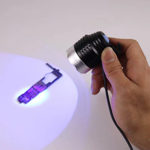 Lampade LED per Unghie, <span class=keywords><strong>Luce</strong></span> UV LED 3W ad Alta Potenza, in Vetro e Plastica, per Colla UV PCB, Mini Socket 395nm, Chip LED <span class=keywords><strong>Nova</strong></span> in Confezione Colorata - Product Image 2