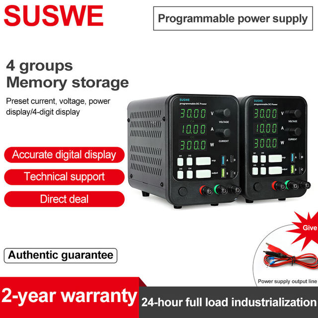 Switching Power Supply Intelligent Adjustable Power DC Power Supply 60V5A 30V10A 120V3A Dc Power Supply