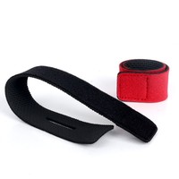 Sangles de canne à pêche en néoprène multicolores durables certifiées ROHS, haute élasticité, personnalisables, avec boucle auto-agrippante réglable