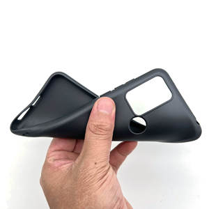 Funda de teléfono para <span class=keywords><strong>TCL</strong></span> 30 SE/<span class=keywords><strong>TCL</strong></span> 30E/<span class=keywords><strong>TCL</strong></span> 306/<span class=keywords><strong>TCL</strong></span> <span class=keywords><strong>305</strong></span>/Sharp Aquos V6/V6Plus, carcasa trasera de TPU suave, color negro mate, a prueba de golpes - Product Image 2