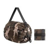 Bolsa de Compras y Viaje Plegable Reutilizable BENJEE Casual Shopper Weekend con Cierre de Cremallera, Hecha en Italia