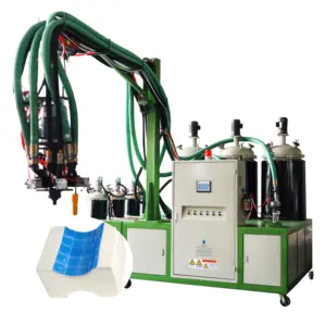 Automatic Vacuum PU Polyurethane Foaming Machine 2020 Best sales foam making machine