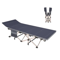 Lit de camp pliant portable et léger pour adulte, idéal pour le camping et la randonnée, durable et moderne, pour chambre à coucher - Vente en gros