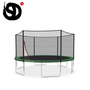 Equipo al aire libre de la alta calidad de <span class=keywords><strong>los</strong></span> niños gran trampolín cama con Red - Product Image 3