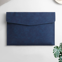 Haute Qualité A4 Fichier Titulaire Dossier Enveloppe Document Sac D'affaires Porte-Documents PU Portefeuille En Cuir-Vente Directe D'usine