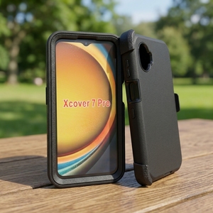 Étui de téléphone <span class=keywords><strong>3</strong></span> en 1 Holster Defender pour Samsung <span class=keywords><strong>Galaxy</strong></span> <span class=keywords><strong>XCover</strong></span> 7 Pro 6 Pro, robuste, avec clip ceinture, résistant aux chocs, coque solide - Product Image 3