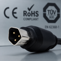 Chargeur Vélo Électrique Joyuntech 42V 2A Adaptateur d'Alimentation Batterie Lithium 3 Broches Phylion pour Stella Vicenza Livorno Vente en Gros OEM