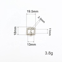 Vente en gros de sangles à boucle ardillon de haute qualité boucles de chaussures à petites broches réglables boucle de ceinture à broche de l'industrie chinoise