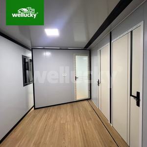 Maison conteneur extensible F700, structure en acier, isolée, modulaire, pliable, pour <span class=keywords><strong>logement</strong></span> de personnel en camping - Product Image 5