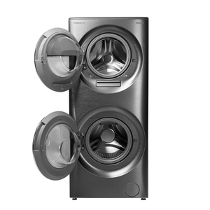 Xếp Chồng Lên Nhau Kit Máy Giặt Phía Trước Tải 15Kg Với Máy Sấy Biến Tần 1400Rpm LED Hiển Thị Hỗ Trợ AI Thông Minh Rửa 15 Phút Nhanh Chóng Rửa - Product Image 1