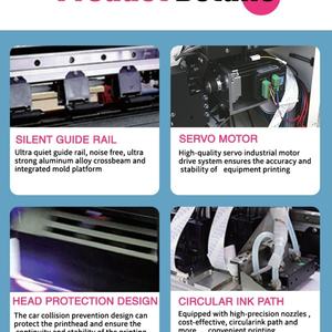 Imprimante UV DTF numérique automatique 30 cm TX800 I1600 I3200, machine d'impression UV DTF - Product Image 5