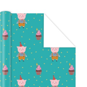 Cartoon Custom <b>Book</b>/Flower/Gift <b>Box</b> Wrap Single Side Plastic Paper for Photo Frame Wholesale - Product Image 4