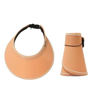 Gorra de Sol con Visera Ancha, Plegable, Protección UV, Transpirable, para Ciclismo al Aire Libre, para Adultos, Color Sólido, Poliéster - Product Image 5
