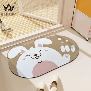 Conception <span class=keywords><strong>de</strong></span> bande dessinée séchage rapide imprimé tapis <span class=keywords><strong>de</strong></span> sol absorbant l'eau tapis <span class=keywords><strong>de</strong></span> <span class=keywords><strong>salle</strong></span> <span class=keywords><strong>de</strong></span> <span class=keywords><strong>bain</strong></span> antidérapant tapis - Product Image 5