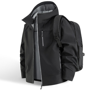 Giacche da Sci Invernali da Uomo Impermeabili Cappotti in Pile Isolati Termici Giacca da Snowboard Parka Impermeabile con Cappuccio - Product Image 4