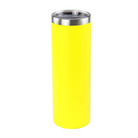 Offre Spéciale – Gobelet Isotherme Droit en Acier Inoxydable 20oz pour Sublimation, Double Paroi Isolée avec Couvercle