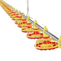 Nouveaux mangeoires automatiques de type cage Bangchi pour l'élevage de volailles (poulets, dindes) - Mangeoires électriques surélevées au sol, modèle 1 an de garantie