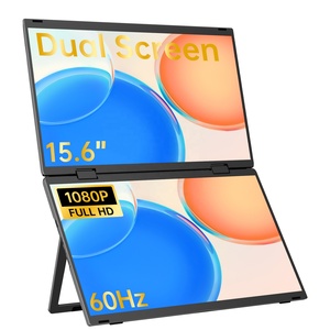 360 ° gấp nhiều màn hình Màn hình kép 60Hz 15.6 inch 1920*1080p _ & TYPE-C cho điện thoại di động màn hình Màn hình bên ngoài - Product Image 1