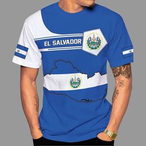 Camisetas <span class=keywords><strong>el</strong></span>ásticas de gran tamaño, venta al por mayor, estampado bajo demanda, <span class=keywords><strong>Bandera</strong></span> de <span class=keywords><strong>EL</strong></span> <span class=keywords><strong>Salvador</strong></span>, ropa de gimnasio de lujo, camisetas informales con logotipo personalizado para hombre, Top - Product Image 2