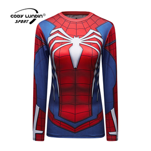 86% poliéster y 14% Spandex <span class=keywords><strong>mujeres</strong></span> <span class=keywords><strong>superhéroes</strong></span> Logo T camisa <span class=keywords><strong>marvel</strong></span> 3d camisa - Product Image 1