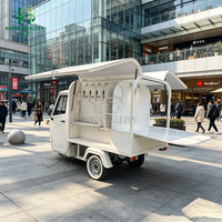 Chariot alimentaire Tuktuk personnalisé de haute qualité pour la vente de nourriture et de boissons de rue