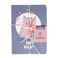Lot de 3 cahiers A6 imprimés avec reliure cousue, mignons, pour étudiants et enfants, vente en gros, ensemble rose pour filles