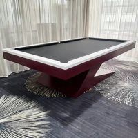 Table de billard de snooker DragonRiver modèle 440, pieds en Z personnalisés en usine, haute qualité, pour usage domestique et commercial, qualité tournoi