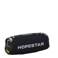 Altavoz Bluetooth Portátil Hopestar A6 MAX de 80 W, Resistente al Agua IPX6, Luces RGB, Graves Profundos y Potentes, con 1 Micrófono para Fiestas en Casa o al Aire Libre