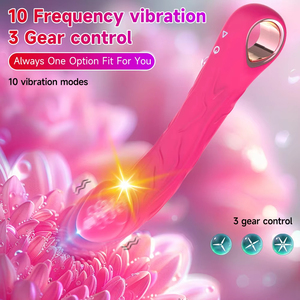 10 Powerful Vibration Mode Realistic <b>Dildo</b> Vibrator For Adult - Product Image 2